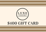 LUXE FUSION GIFT CARDS